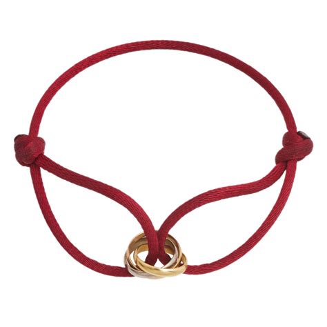 cartier bracelet red string